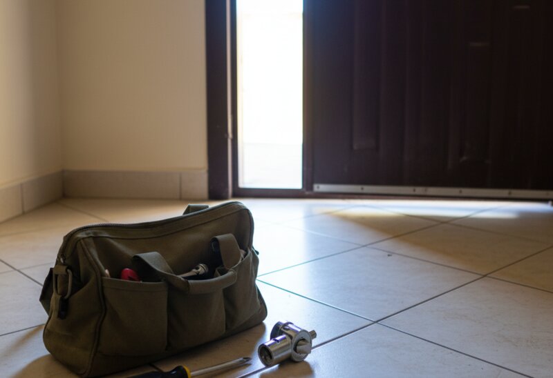 Замена цилиндрового механизма в двери — демонтаж старой личинки