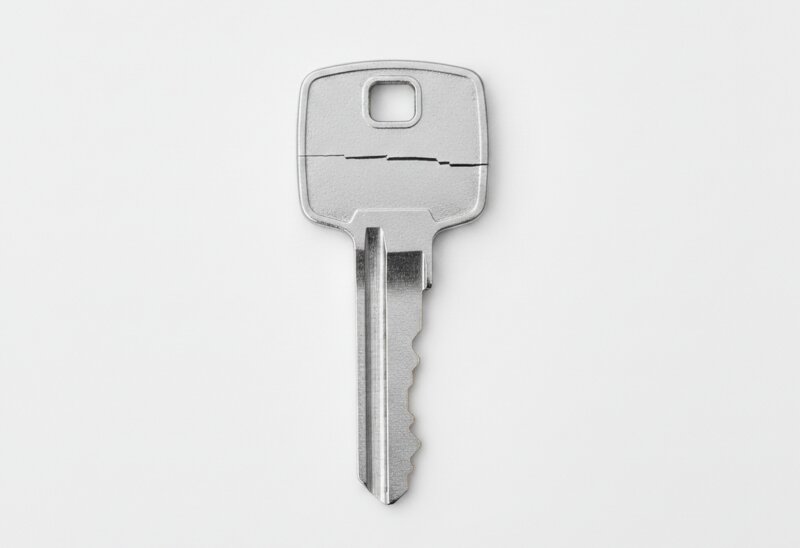 Извлечение обломка ключа из замка с помощью пассатижей